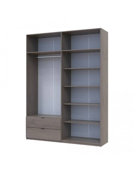 Шафа розпашна з антресоллю Doros Лукас 180х50х240 см Канноло (DRS-011882)