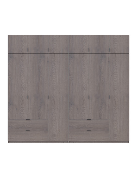 Комплект шаф для одягу Doros Лукас (2 шт.) 270х50х240 см Канноло (DRS-011852)