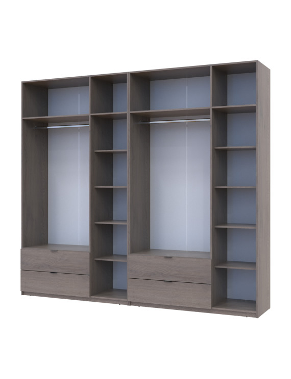 Комплект шаф для одягу Doros Лукас (2 шт.) 270х50х240 см Канноло (DRS-011852)