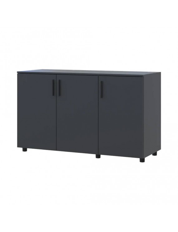 Комод Doros Торн Антрацит 3 ДСП 135х51.6х80 (DRS-012097)