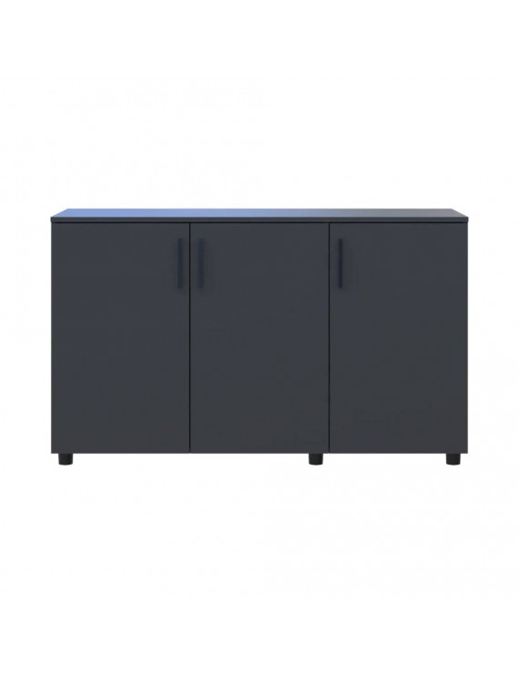 Комод Doros Торн Антрацит 3 ДСП 135х51.6х80 (DRS-012097)