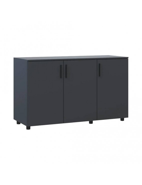 Комод Doros Торн Антрацит 3 ДСП 135х51.6х80 (DRS-012097)