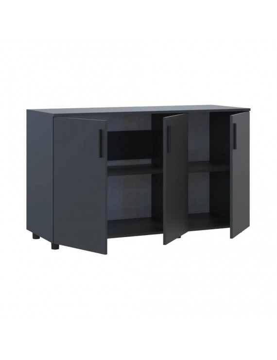 Комод Doros Торн Антрацит 3 ДСП 135х51.6х80 (DRS-012097)
