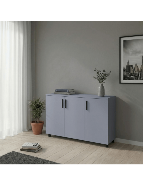 Комод Doros Торн Сірий 3Ш/1Д 135х51.6х80 (DRS-012107)