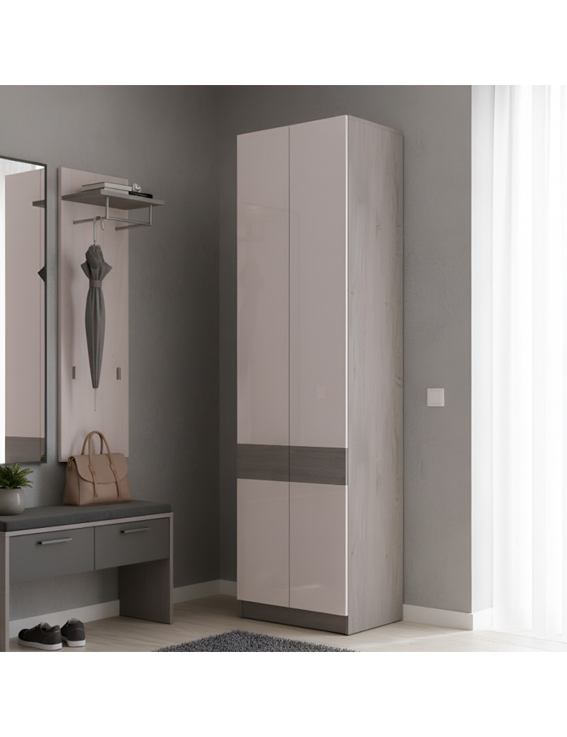 Шафа для одягу Doros Сола Канноло/Кашемір ДСП 60х40х215 (DRS-011896)