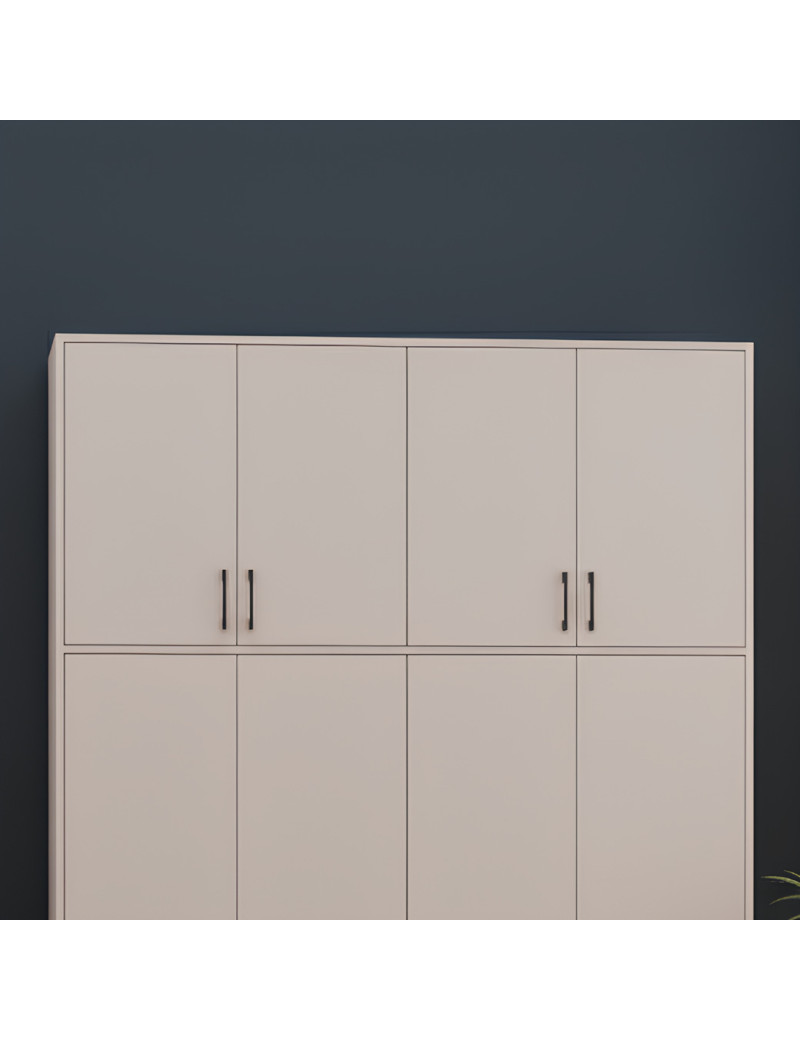 Антресоль висока Doros Ронді Кашемір 4 ДСП 160х52х65 (80738490) (DRS-012201)