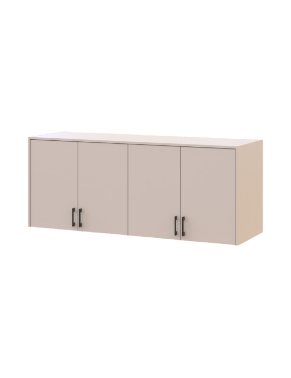 Антресоль висока Doros Ронді Кашемір 4 ДСП 160х52х65 (80738490) (DRS-012201)