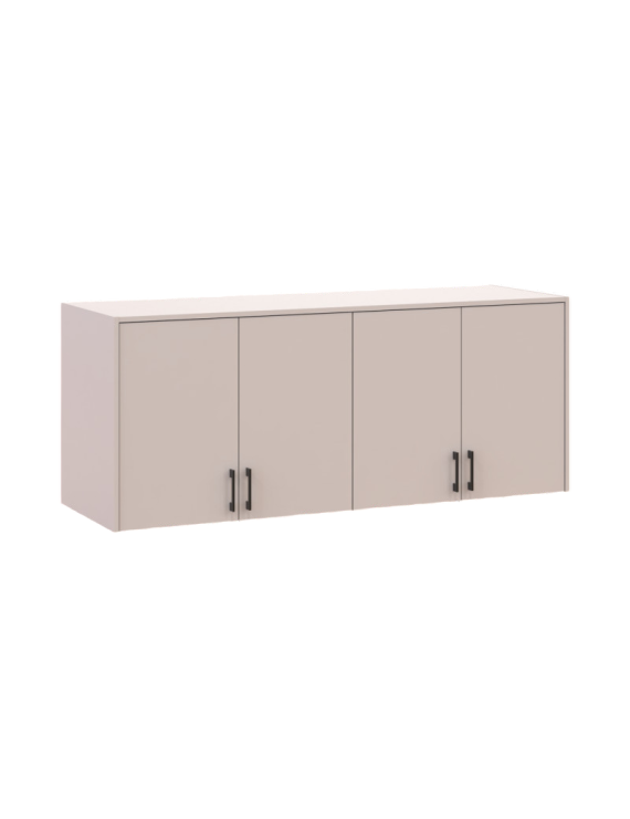 Антресоль висока Doros Ронді Кашемір 4 ДСП 160х52х65 (80738490) (DRS-012201)