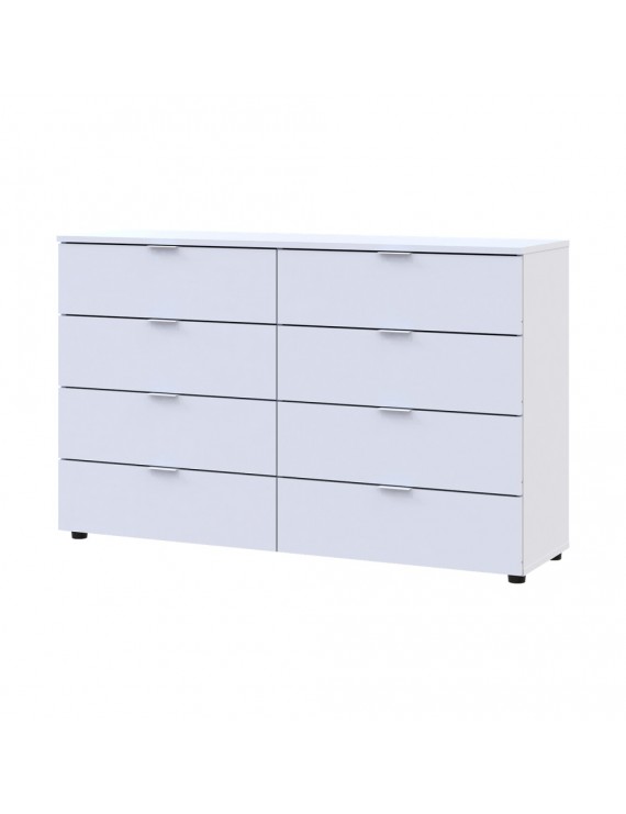Комод Doros Рон 8 Білий 8 шухляд 130х38х81 DRS-011774 (41516172)