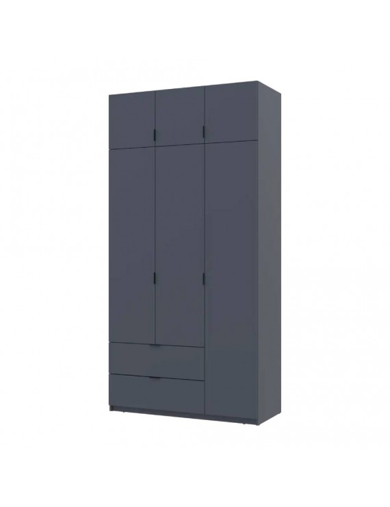 Шафа для одягу Doros Лукас Графіт 3ДСП 120х50х240 DRS-011650 (80737797)