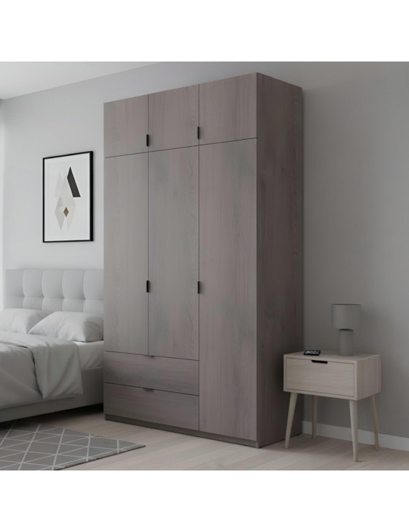 Шафа розпашна з антресоллю Doros Лукас 135х50х240 см Канноло (DRS-011883)