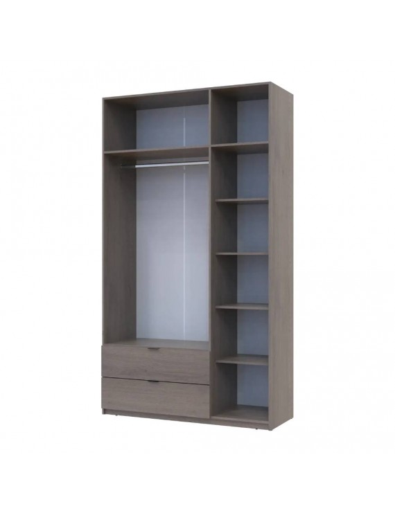 Шафа розпашна з антресоллю Doros Лукас 135х50х240 см Канноло (DRS-011883)