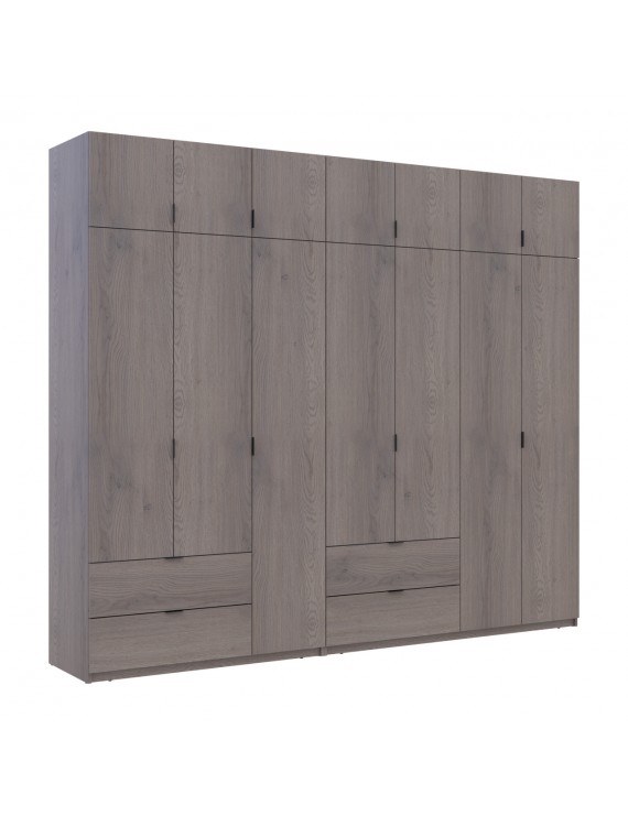 Комплект шаф для одягу Doros Лукас (2 шт.) 280х50х240 см Канноло (DRS-011853)