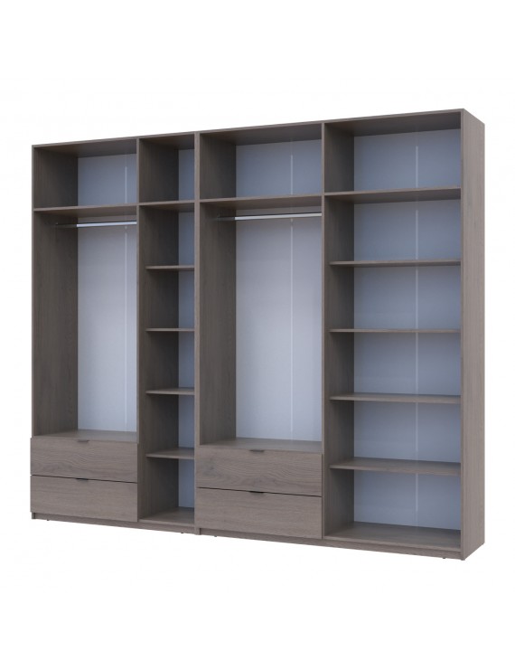 Комплект шаф для одягу Doros Лукас (2 шт.) 280х50х240 см Канноло (DRS-011853)