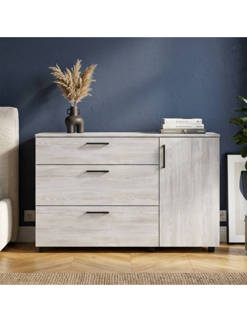 Комод Doros Торн Сосна Натті 3Ш/1Д 135х51.6х80 (DRS-012108)