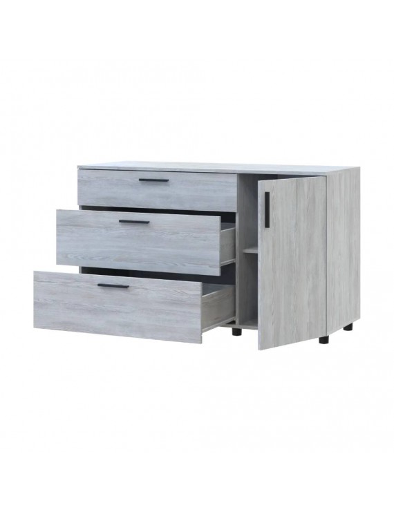Комод Doros Торн Сосна Натті 3Ш/1Д 135х51.6х80 (DRS-012108)