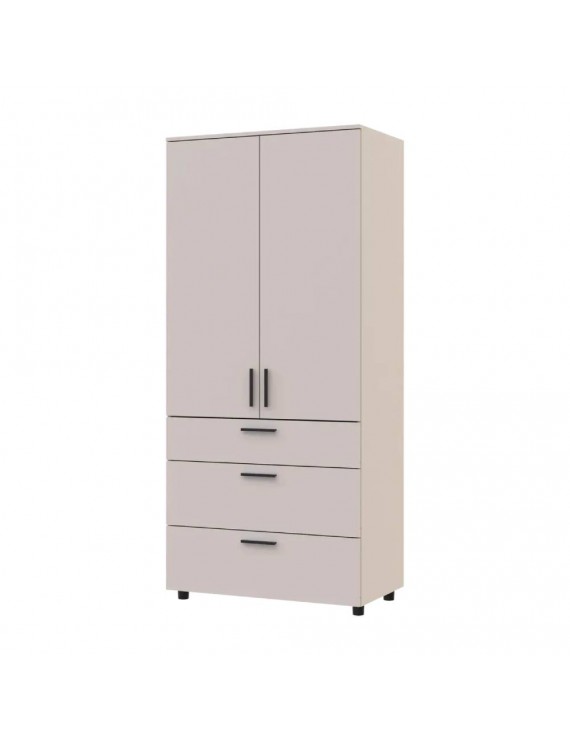 Шафа для одягу Doros Торн Кашемір 2 ДСП/3Ш (полиці) 90х51.6х200 (DRS-012028)