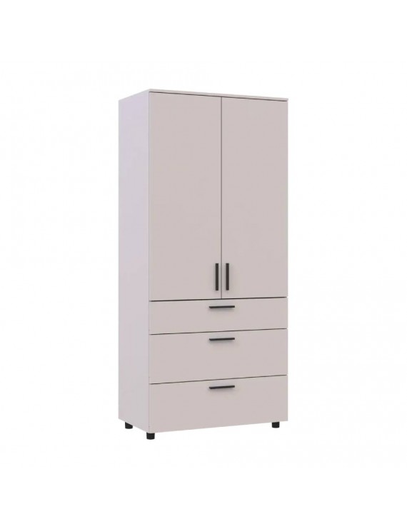 Шафа для одягу Doros Торн Кашемір 2 ДСП/3Ш (полиці) 90х51.6х200 (DRS-012028)