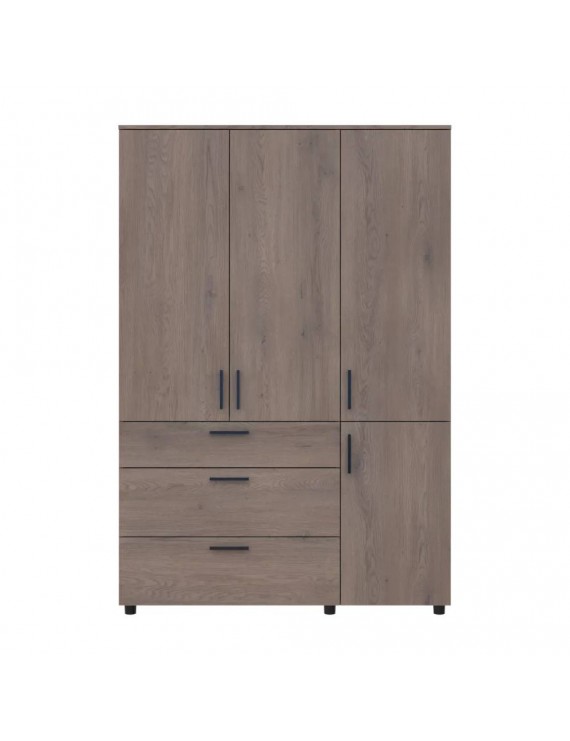 Шафа для одягу Doros Торн Кремона Канноло 3 ДСП/3Ш (полиці) 135х51.6х200 (DRS-012068)