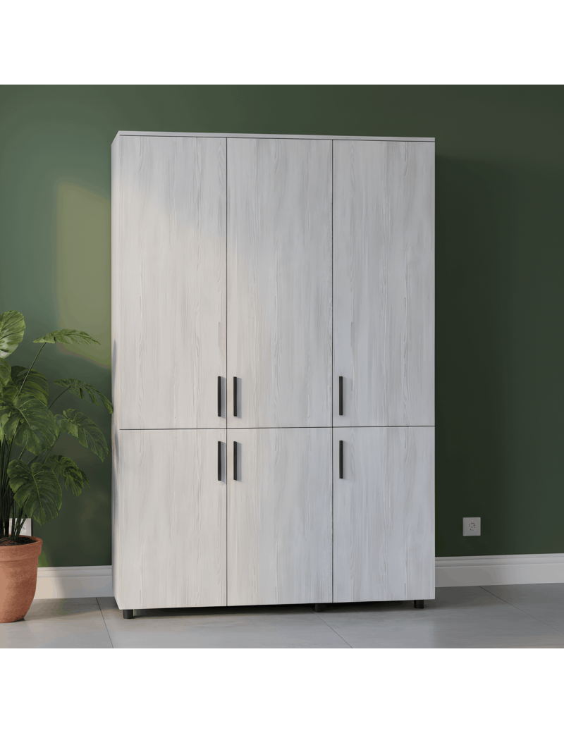 Шафа для одягу Doros Торн Сосна Натті 3 ДСП (полиці) 135х51.6х200 (DRS-012078)