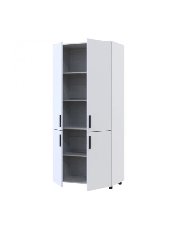 Шафа для одягу Doros Торн Білий 2 ДСП (полиці) 90х51.6х200 (DRS-012018)