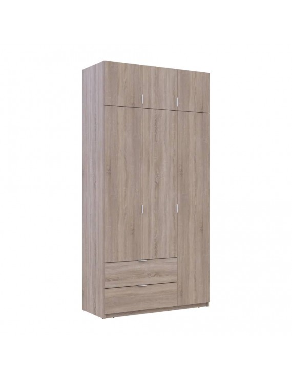 Шафа для одягу Doros Лукас Дуб Сонома 3ДСП 120х50х240 DRS-011651 (80737799)