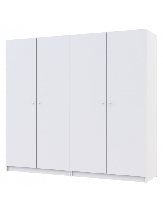 Комплект шаф для одягу Doros Промо (2 шт.) 180х48х204 см Білий (DRS-011207)