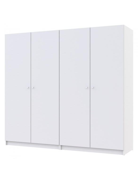 Комплект шаф для одягу Doros Промо (2 шт.) 180х48х204 см Білий (DRS-011207)