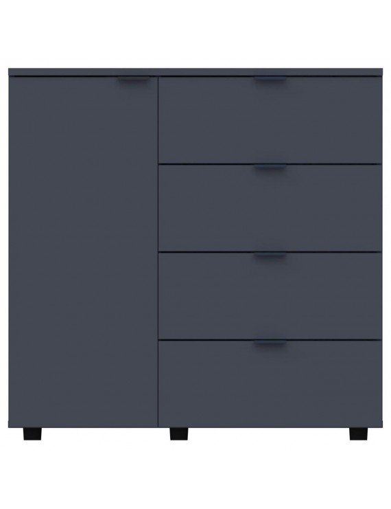 Комод у вітальню Doros Гелар GС1 100х40х81,2 см Графіт (DRS-011288)