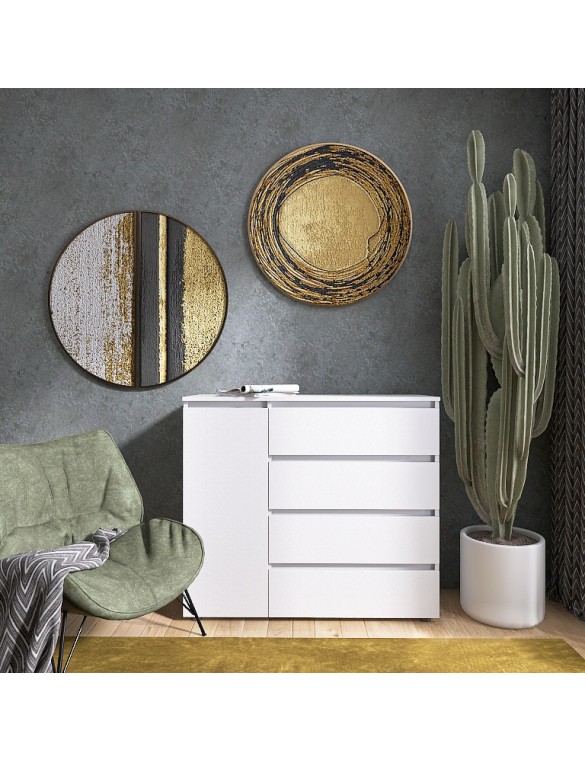 Комод Еверест КЛ-3 Лайт (телескопічні) 105х38х93 см Німфея Альба (DTM-4644)