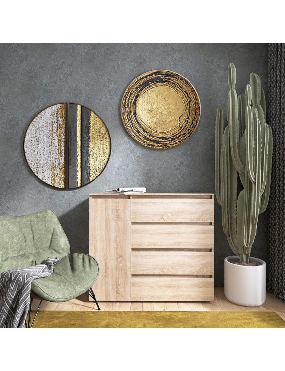 Комод Еверест КЛ-3 Лайт (телескопічні) 105х38х93 см Дуб сонома (DTM-4643)