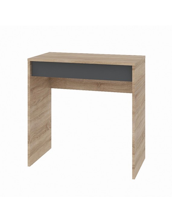 Стіл письмовий Міні з висувною шухлядою Еверест Сіті-750 75,2х38х74,6 см Дуб сонома/Графіт (DTM-071105)