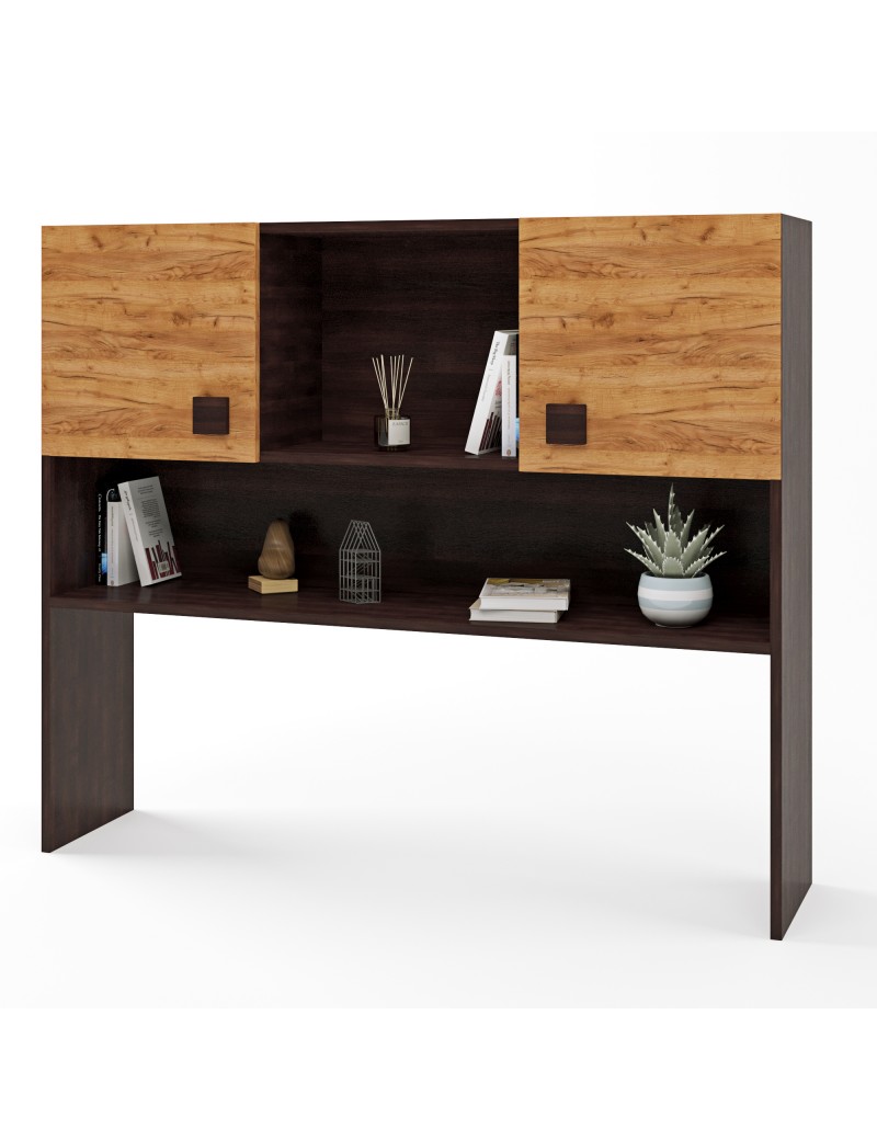 Надбудова для столу Еверест Соната венге темний + дуб крафт золотий (DTM-2155)