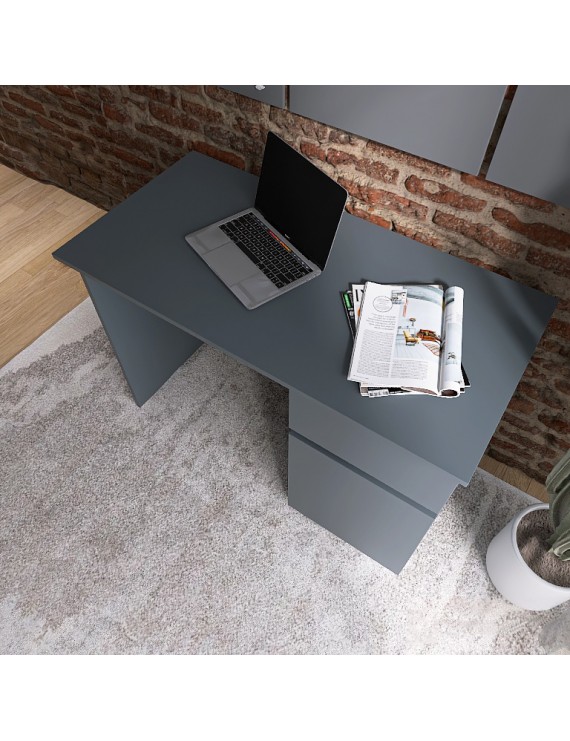 Комп'ютерний стіл Еверест СЛ-1 Лайт 110х55х77 см Графіт (DTM-4909)