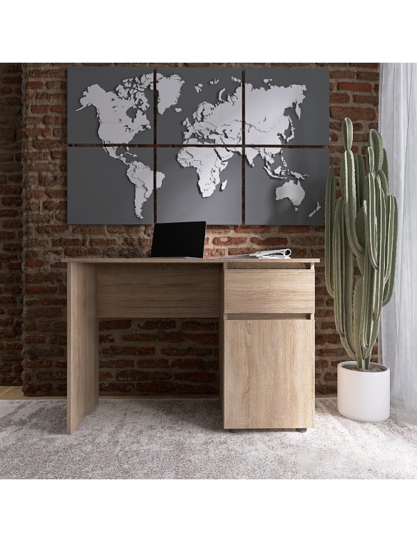 Комп'ютерний стіл Еверест СЛ-1 Лайт 110х55х77 см Дуб сонома (DTM-4669)