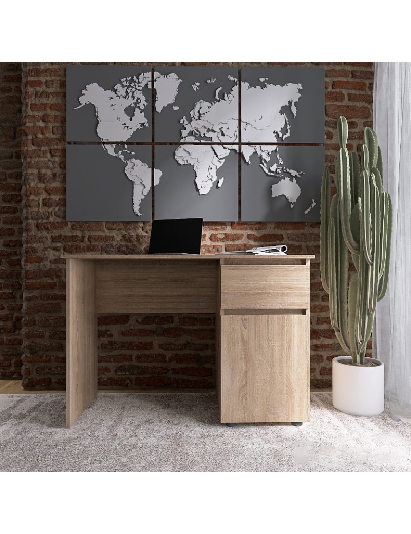 Комп'ютерний стіл Еверест СЛ-1 Лайт 110х55х77 см Дуб сонома (DTM-4669)