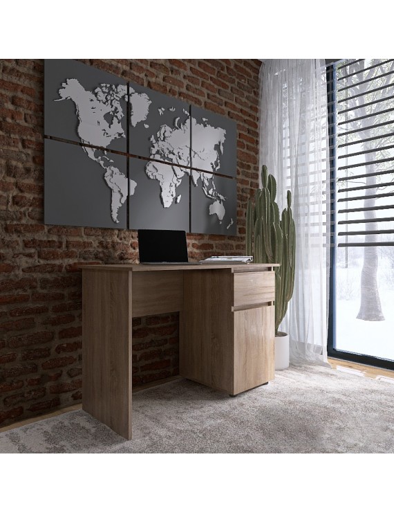 Комп'ютерний стіл Еверест СЛ-1 Лайт 110х55х77 см Дуб сонома (DTM-4669)