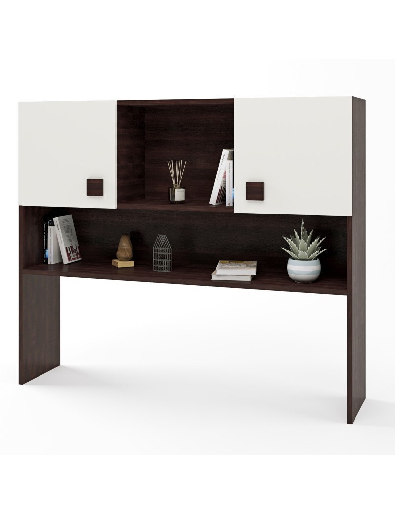 Надбудова для столу Еверест Соната венге темний + білий (DTM-2156)
