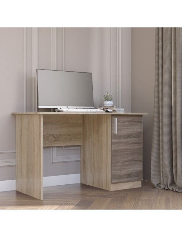 Стіл для учня Еверест Школяр-5 сонома + трюфель (DTM-2170)