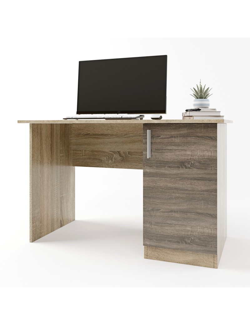 Стіл для учня Еверест Школяр-5 сонома + трюфель (DTM-2170)