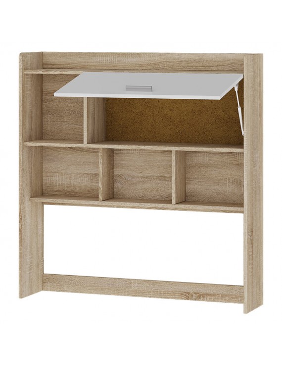 Надбудова для столу Еверест Бриз Школяр-3,4,5 Дуб сонома/Білий (DTM-073868)