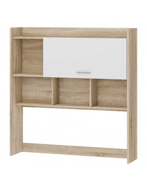 Надбудова для столу Еверест Бриз Школяр-3,4,5 Дуб сонома/Білий (DTM-073868)