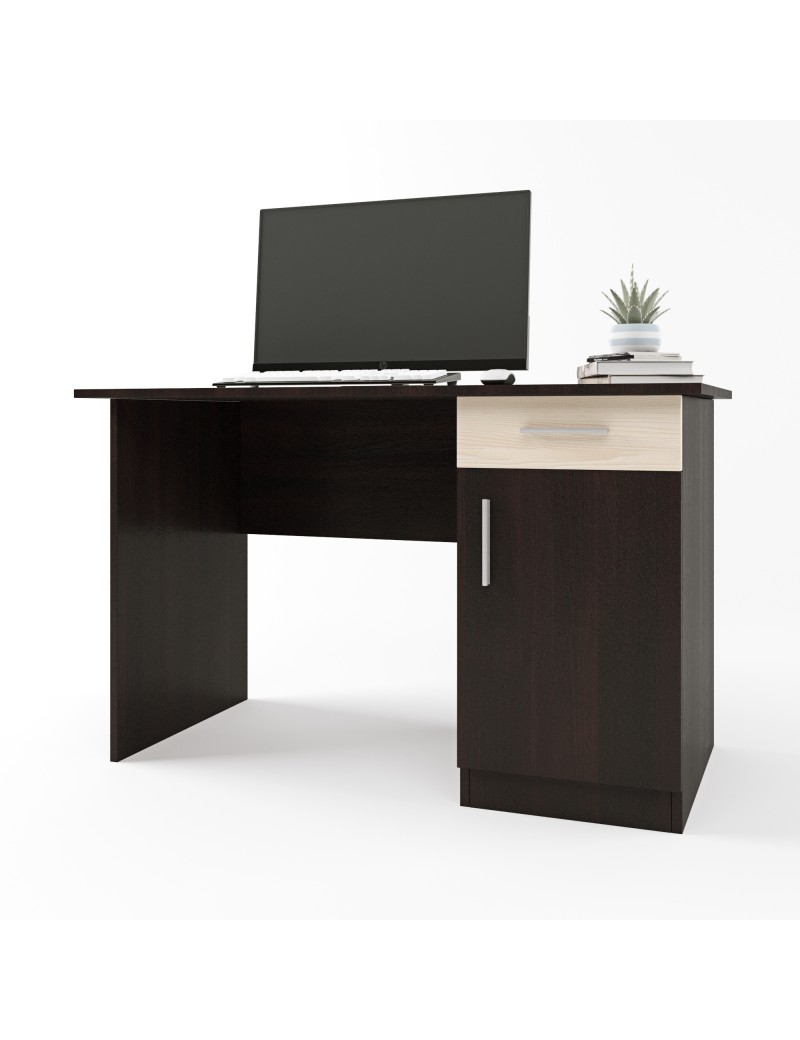 Письмовий стіл Еверест Школяр-3 венге + дуб молочний (DTM-2163)