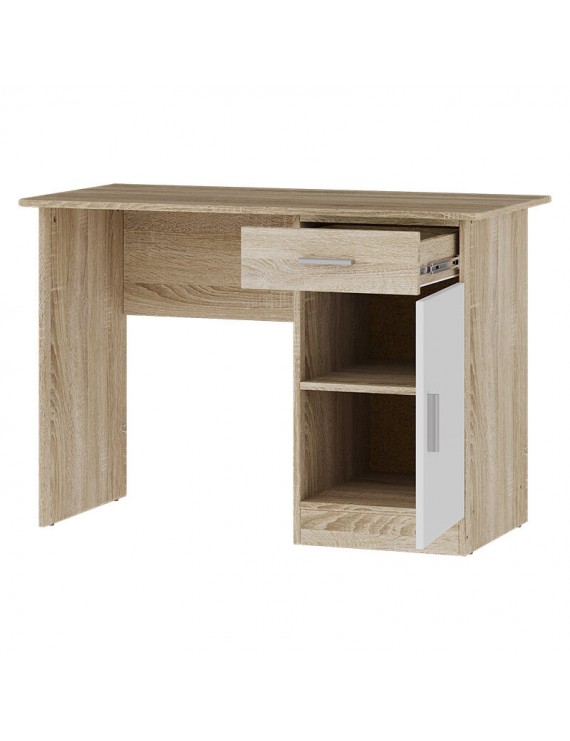 Письмовий стіл Еверест Школяр-3 Дуб сонома/Білий (DTM-073871)