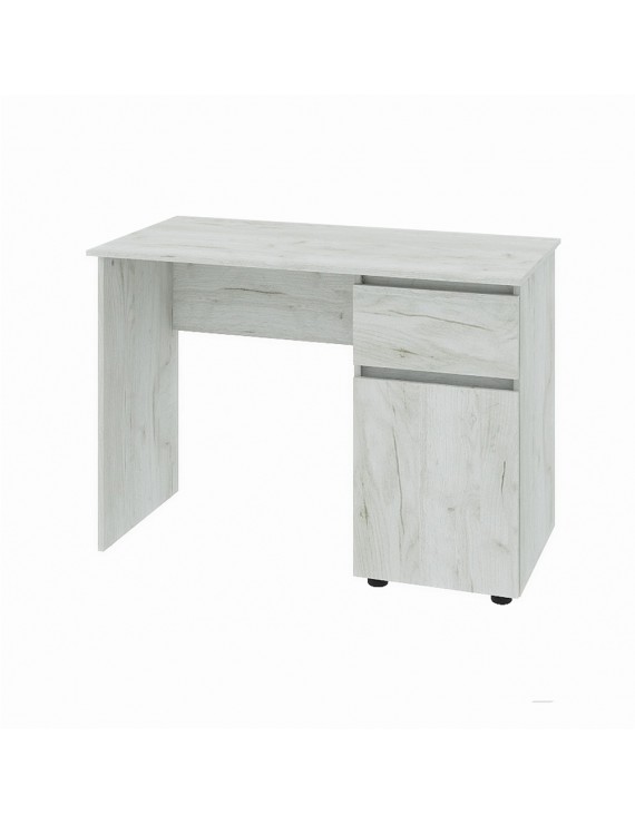 Комп'ютерний стіл Еверест СЛ-1 Лайт 110х55х77 см Дуб Крафт білий (DTM-071081)