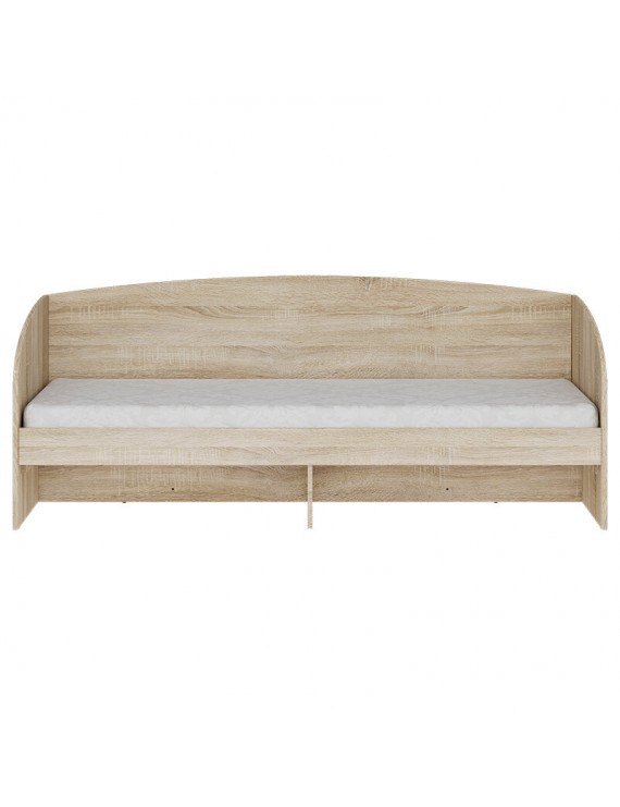 Ліжко односпальне Еверест Комфорт 80х190 см Дуб сонома/Білий (DTM-073879)