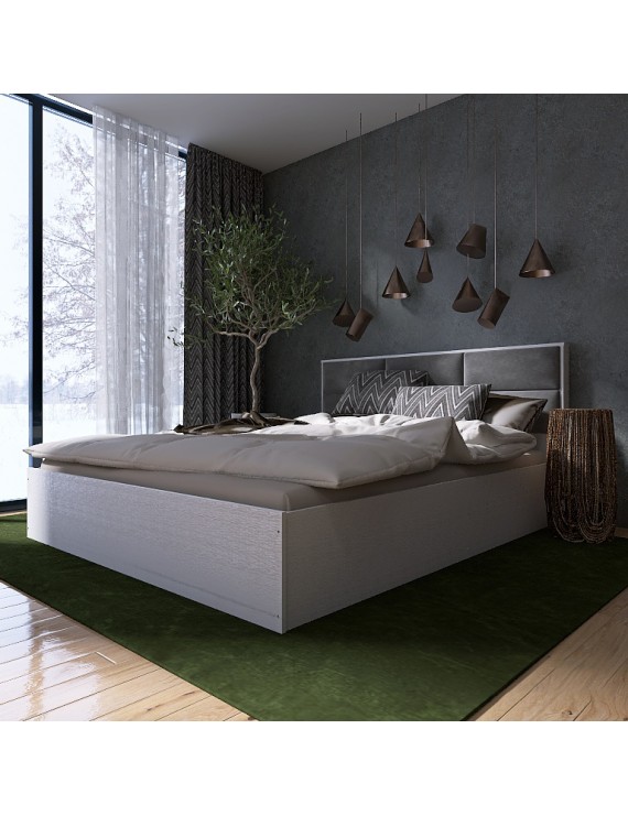 Ліжко двоспальне Еверест КЛ-1600 Лайт (підйомний механізм) 160х200 см Німфея Альба (DTM-4662)