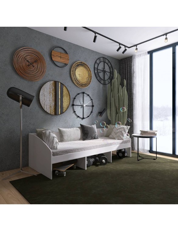 Ліжко односпальне Еверест Комфорт 3 193х84х59 см Німфея Альба (DTM-5731)