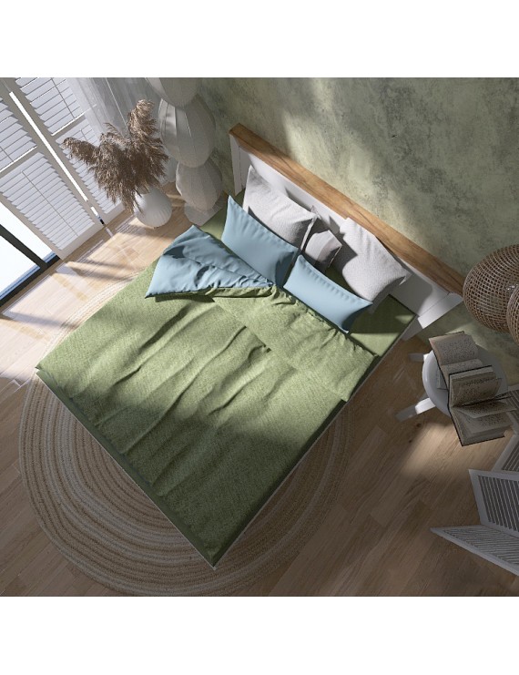 Ліжко двоспальне Еверест Нордік-1600 (підйомний механізм) 160х200 см Білий + Дуб крафт золотий (DTM-5559)