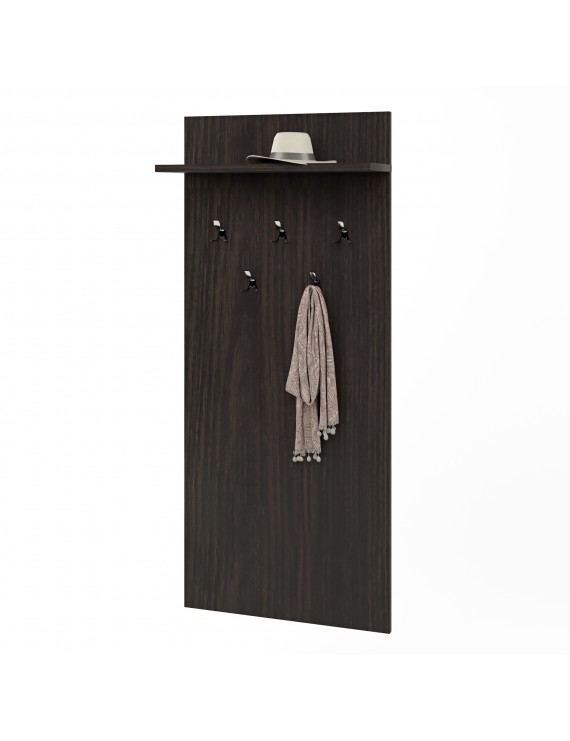 Вішалка на стіну Еверест Соната-600 60х130 см венге темний (DTM-2121)